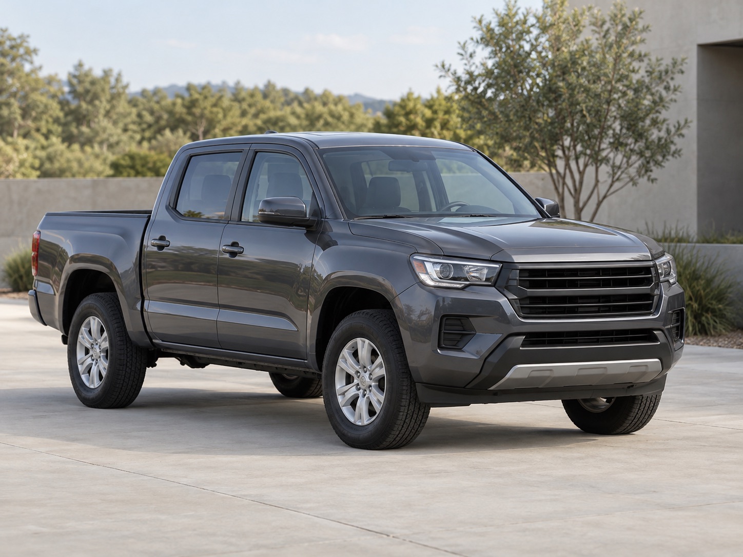 Illustrative pickup vehicle
